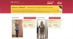 Desktop Screenshot of modnet.pl